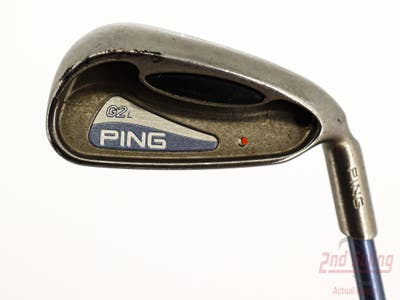Ping G2 HL Single Iron 4 Iron Ping TFC 100I Graphite Ladies Right Handed Orange Dot 37.75in