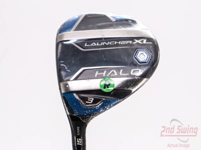 Mint Cleveland Launcher XL Halo Fairway Wood 3 Wood 3W 15° Project X Cypher 55 Graphite Regular Left Handed 43.5in