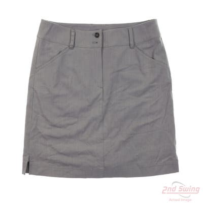 New Womens Callaway Skort 10 Gray MSRP $65