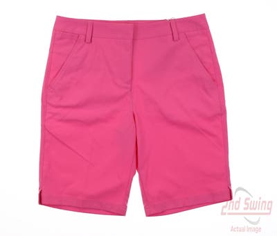 New Womens Puma Shorts 8 Pink MSRP $65