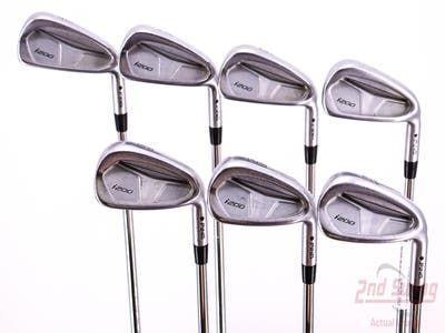 Ping i200 Iron Set 4-PW AWT 2.0 Steel Stiff Right Handed Black Dot 38.5in