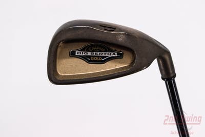 Callaway Big Bertha Gold Single Iron Pitching Wedge PW Callaway RCH 96 Steel Regular Right Handed 36.75in
