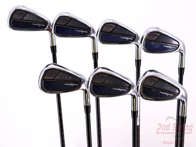 Callaway Paradym Iron Set 5-PW AW Accra I Series Graphite Stiff Right Handed 37.75in