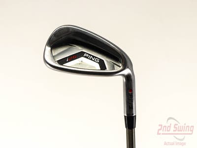 Ping I25 Single Iron 9 Iron Aerotech SteelFiber i95 Graphite Regular Right Handed Red dot 36.5in
