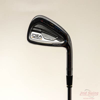Adams Idea Pro Gold Single Iron 6 Iron Project X Rifle 6.5 Steel X-Stiff Right Handed 38.0in