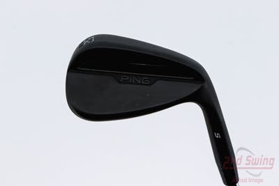 Ping s159 Midnight Wedge Gap GW 52° 12 Deg Bounce S Grind Nippon Pro Modus 3 115 Wedge Steel Wedge Flex Right Handed Black Dot 36.25in