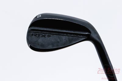 Cleveland RTX 6 ZipCore Black Satin Wedge Sand SW 56° 10 Deg Bounce Mid Dynamic Gold Spinner TI Steel Wedge Flex Right Handed 35.25in