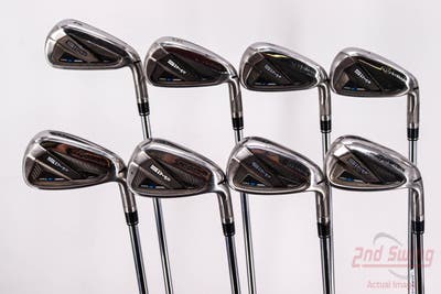 TaylorMade SIM2 MAX Iron Set 4-PW AW FST KBS MAX 85 MT Steel Regular Right Handed 38.25in