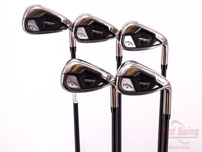 Callaway Rogue ST Max OS Lite Iron Set 7-PW AW Project X Cypher 50 Graphite Senior Right Handed 37.0in