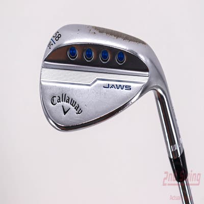 Callaway Jaws MD5 Platinum Chrome Wedge Lob LW 58° 8 Deg Bounce C Grind Dynamic Gold Tour Issue S200 Steel Stiff Right Handed 35.0in