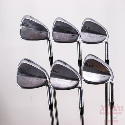 Ping i500 Iron Set 6-PW AW Aerotech SteelFiber i95 Graphite Regular Right Handed Black Dot 37.5in