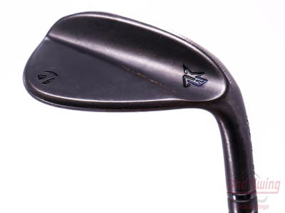 TaylorMade Milled Grind 3 Raw Black Wedge Gap GW 50° 9 Deg Bounce SB Dynamic Gold Tour Issue S200 Steel Stiff Right Handed 35.5in