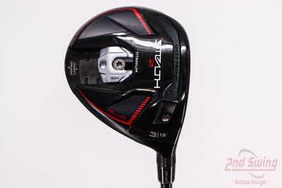 TaylorMade Stealth 2 Plus Fairway Wood 3 Wood 3W 15° VA Composites Drago 75 Graphite Stiff Right Handed 43.0in