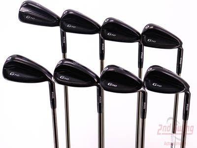 Ping G710 Iron Set 4-PW GW UST Recoil 780 ES SMACWRAP Graphite Stiff Right Handed Black Dot 38.5in