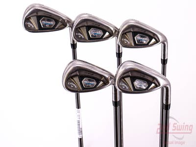 Callaway Rogue X Iron Set 7-PW AW Aldila Synergy Blue 50 Graphite Senior Right Handed 37.25in