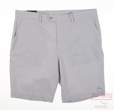 New Mens J. Lindeberg Vent Shorts 38 Gray MSRP $125