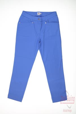 New Womens Daily Sports Pants 6 x Blue MSRP $187