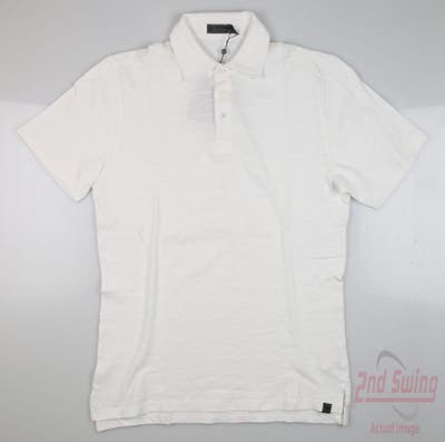 New Mens G-Fore Golf Polo Medium M White MSRP $120