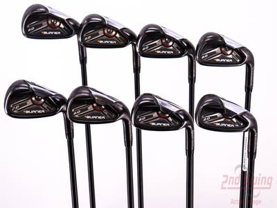 TaylorMade 2009 Burner Iron Set 4-PW GW TM Superfast 65 Graphite Senior Right Handed 38.75in