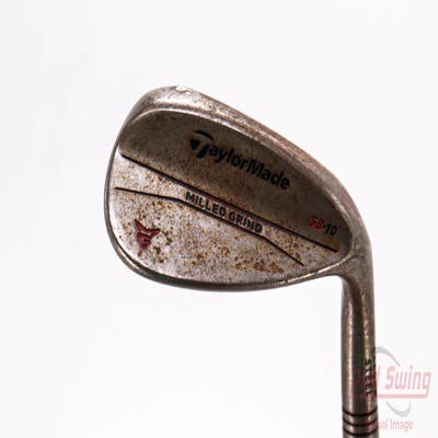 TaylorMade Milled Grind Raw Wedge Lob LW 60° 10 Deg Bounce Dynamic Gold Tour Issue S400 Steel Stiff Right Handed 35.0in