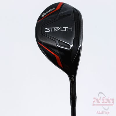 TaylorMade Stealth Fairway Wood 7 Wood 7W 21° PX HZRDUS Smoke Black 70 Graphite Regular Right Handed 42.0in