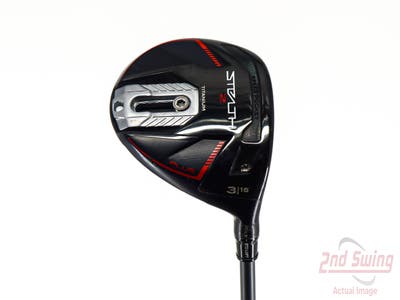 TaylorMade Stealth 2 Plus Fairway Wood 3 Wood 3W 15° PX HZRDUS Smoke Black 60 Graphite Stiff Right Handed 43.5in