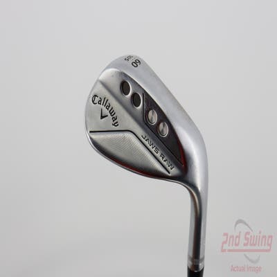 Callaway Jaws Raw Chrome Wedge Lob LW 60° 10 Deg Bounce S Grind Dynamic Gold Spinner TI Steel Wedge Flex Right Handed 35.0in