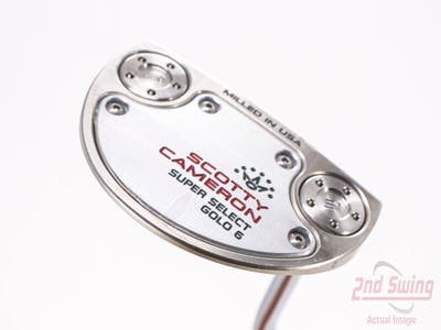 Mint Titleist Scotty Cameron Super Select GOLO 6 Putter Steel Right Handed 34.0in
