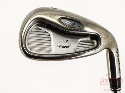 TaylorMade Rac OS 2005 Single Iron 8 Iron TM T-Step 90 Steel Regular Right Handed 37.5in