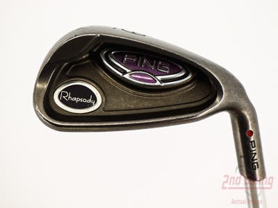 Ping Rhapsody Single Iron 9 Iron Ping ULT 129I Ladies Graphite Ladies Right Handed Red dot 35.5in