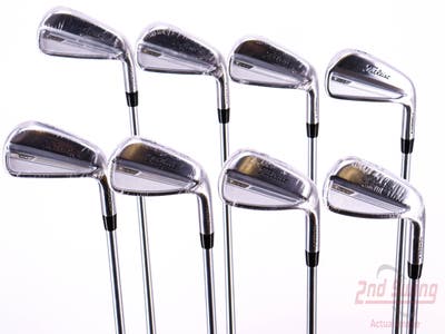 Mint Titleist 2023 T100 Iron Set 3-PW Project X IO 6.0 Steel Stiff Right Handed 38.0in