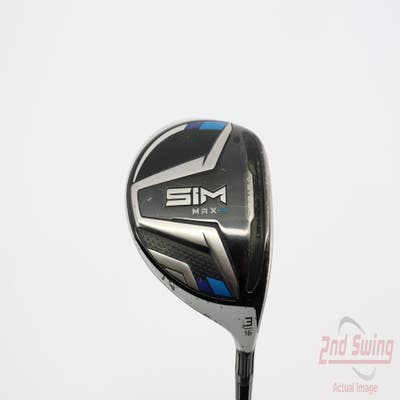 TaylorMade SIM MAX-D Fairway Wood 3 Wood 3W 16° Handcrafted Even Flow Blue 75 Graphite Regular Right Handed 43.25in