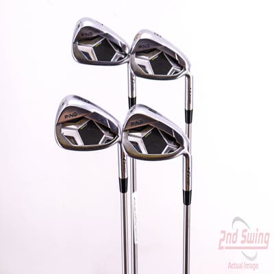 Ping G LE 3 Iron Set 7-PW ALTA Quick 35 Graphite Senior Right Handed Black Dot 37.0in