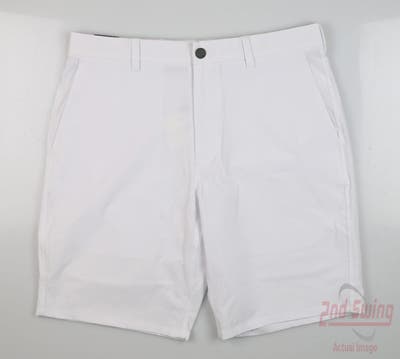 New Mens Johnnie-O Calcutta Shorts 33 White MSRP $98