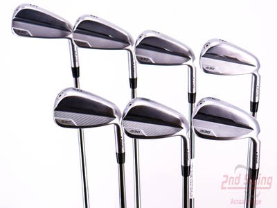 Ping i530 Iron Set 5-PW AW True Temper Dynamic Gold 120 Steel X-Stiff Right Handed Black Dot 38.5in