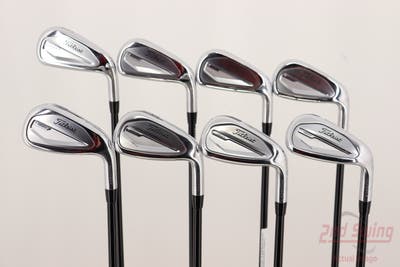 Titleist 2023 T350 Iron Set 5-PW AW SW Mitsubishi Tensei Red AM2 Graphite Regular Right Handed 38.0in