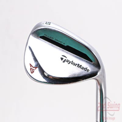 TaylorMade Milled Grind 2 Chrome Wedge Gap GW 50° 9 Deg Bounce SB FST KBS Tour $-Taper Steel Stiff Right Handed 35.5in