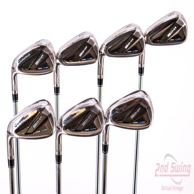TaylorMade SIM2 MAX Iron Set 5-PW AW FST KBS MAX 85 MT Steel Stiff Left Handed 39.0in