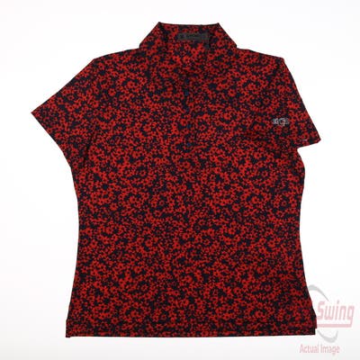 New W/ Logo Womens G-Fore Polo Large L Multi MSRP $135
