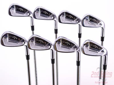 Callaway X Forged CB 21 Iron Set 4-PW AW Project X LZ 5.5 Steel Regular Right Handed 38.0in