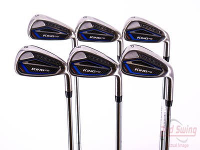 Cobra King F8 One Length Iron Set 5-PW True Temper Dynamic Gold S300 Steel Stiff Right Handed 37.25in
