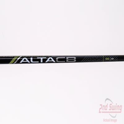 Used W/ Ping Adapter Ping ALTA CB 55 Black 55g Driver Shaft Senior 44.75in