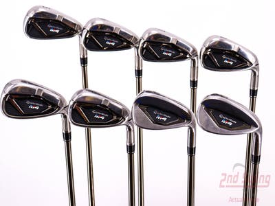 TaylorMade M4 Iron Set 5-PW GW SW UST Mamiya Recoil ES 460 Graphite Senior Right Handed 38.5in