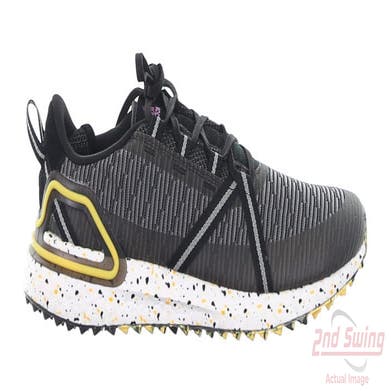New Mens Golf Shoe Adidas Solarthon Primegreen Spikeless 9 Black MSRP $150 FZ1024