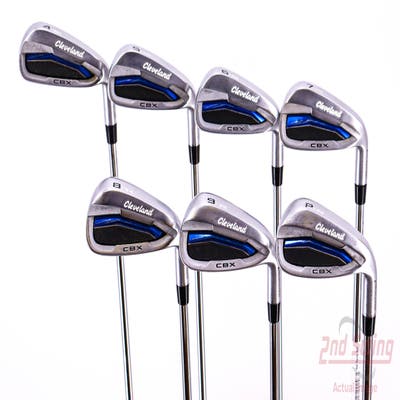 Cleveland Launcher CBX Iron Set 4-PW True Temper Dynamic Gold DST98 Steel Regular Right Handed 38.0in