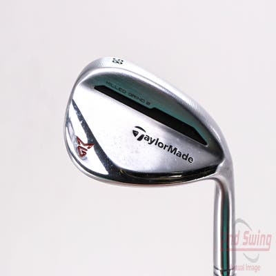 TaylorMade Milled Grind 2 Chrome Wedge Lob LW 58° 11 Deg Bounce Mitsubishi MMT 65 Graphite Regular Right Handed 35.0in