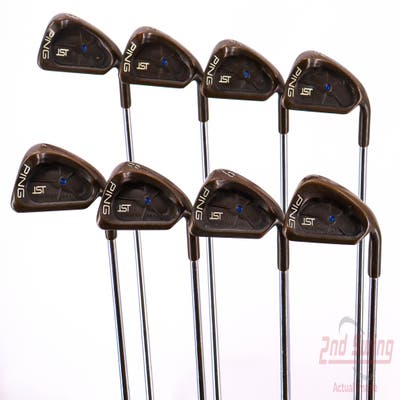 Ping ISI Beryllium Copper Iron Set 3-PW Stock Steel Shaft Steel Regular Right Handed Blue Dot 38.0in