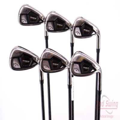 Callaway Rogue ST Max OS Iron Set 6-PW AW Mitsubishi Tensei AV Blue 65 Graphite Regular Right Handed 37.0in