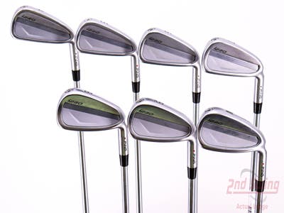 Ping i230 Iron Set 4-PW Project X IO 6.0 Steel Stiff Right Handed Red dot 38.25in