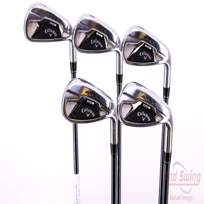 Callaway Apex DCB 21 Iron Set 7-PW AW UST Mamiya Recoil 75 Dart Graphite Regular Right Handed 37.0in